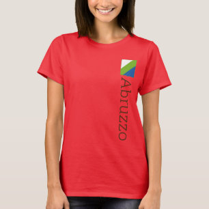 Abruzzo flag (Italia) T-Shirt