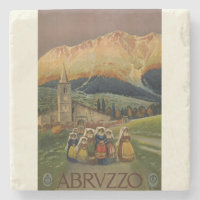 Abruzzo Italy Vintage Poster