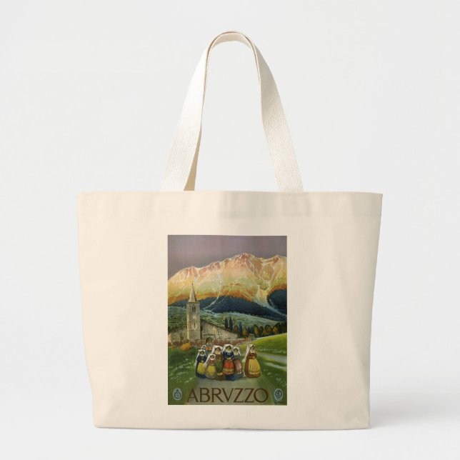 Abruzzo Large Tote Bag (Front)
