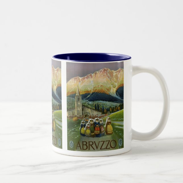 Abruzzo Two-Tone Coffee Mug (Right)