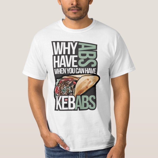 Abs and Kebabs Tee (Front)