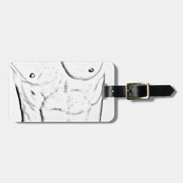 Abs Luggage Tag (Front Horizontal)