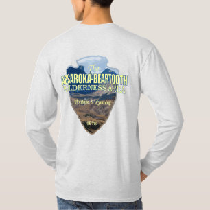 Absaroka-Beartooth Wilderness (arrowhead) T-Shirt
