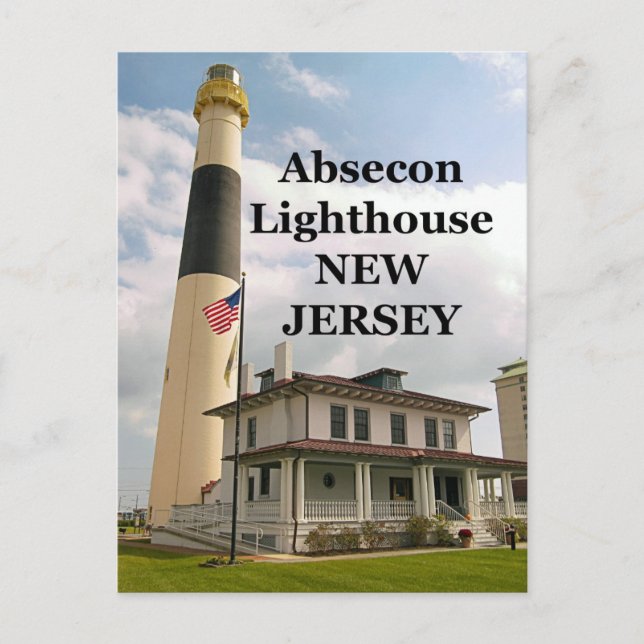 Absecon Lighthouse, New Jersey Postcard (Front)