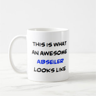 abseiler, awesome coffee mug