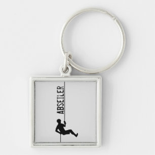Abseiler Key Ring
