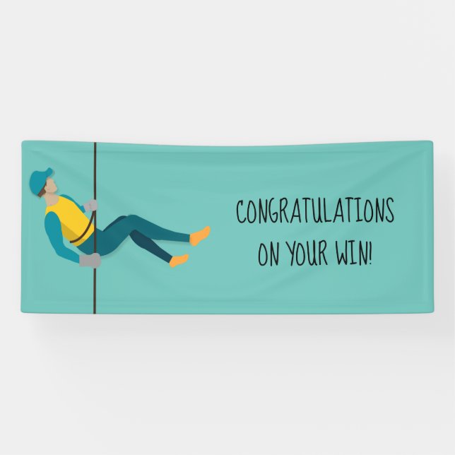 Abseiling Banner (Horizontal)