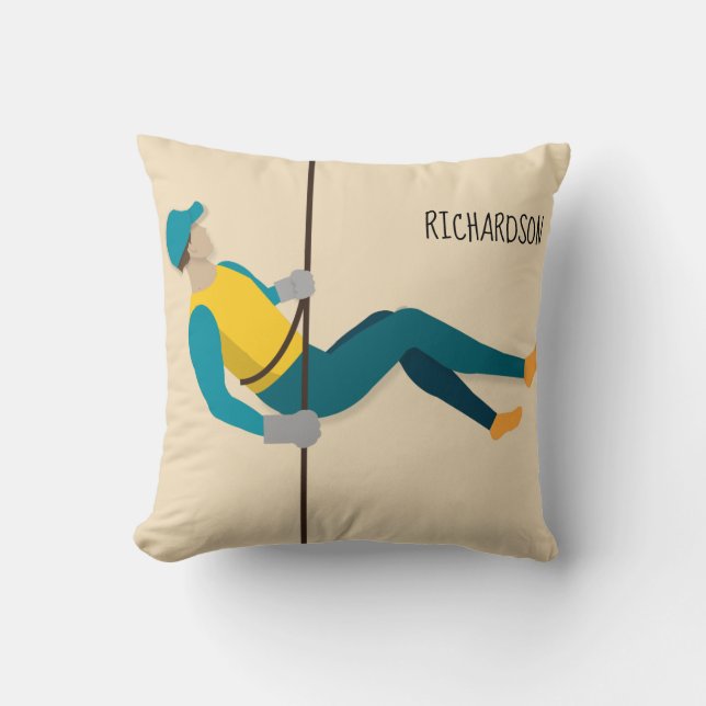 Abseiling Cushion (Front)