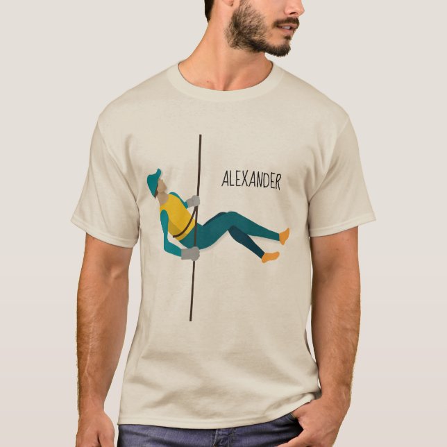 Abseiling T-Shirt (Front)