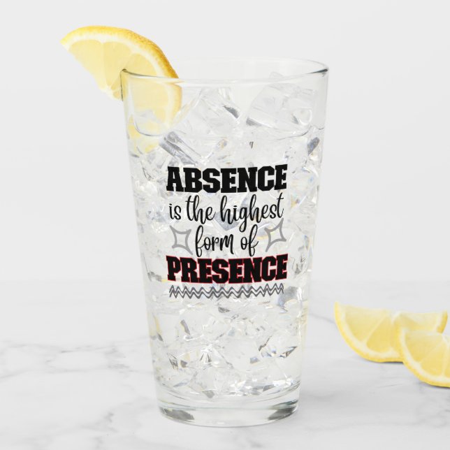 Absence is the highest form of presence.w glass (Front Ice)