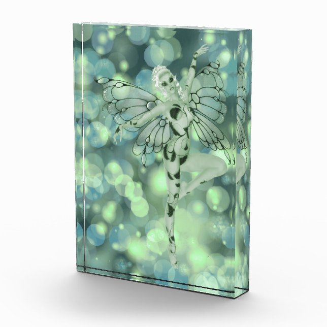 Absinthe Art Signature Green Fairy 7 Photo Block (Right)