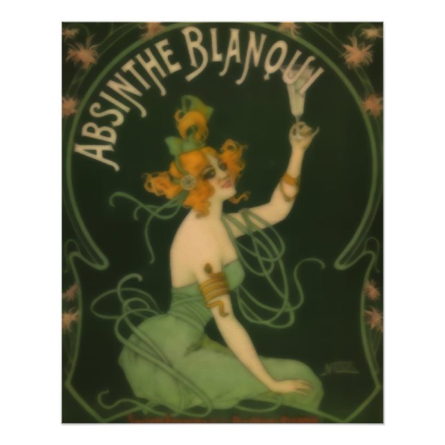 Absinthe Blanoui Poster (Front)