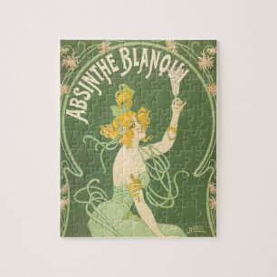 Absinthe Blanqui Nover Fine Art Jigsaw Puzzle