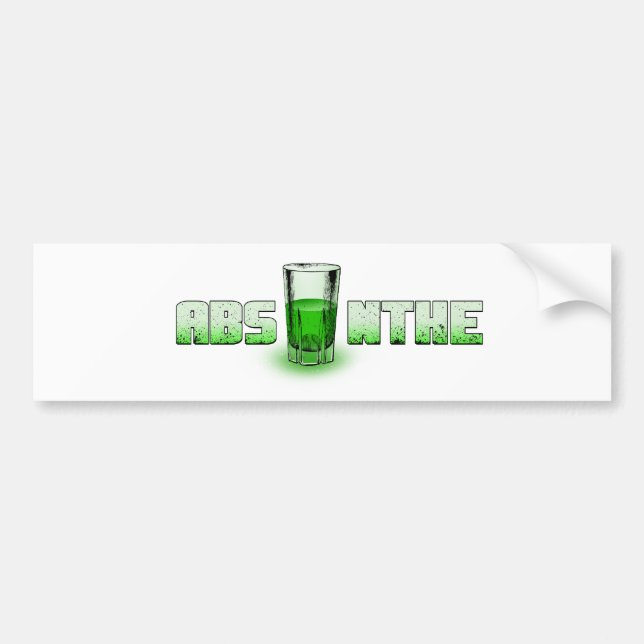 Absinthe Bumper Stickers (Front)