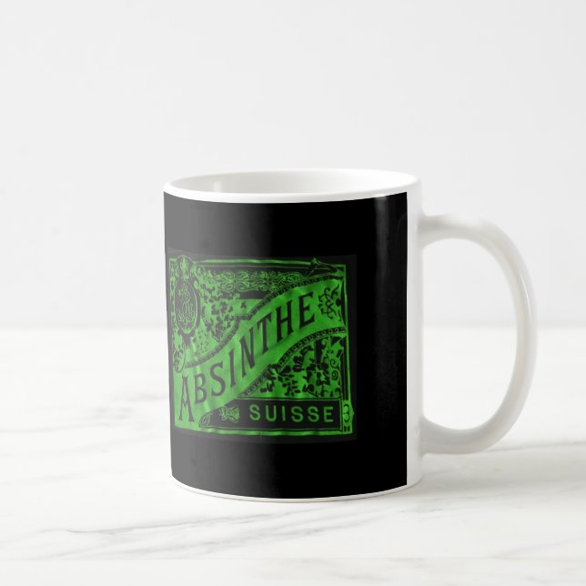 Absinthe Coffee Mug (Right)