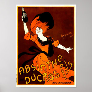 Absinthe Ducros Fils Leonetto Cappiello Fine Art Poster