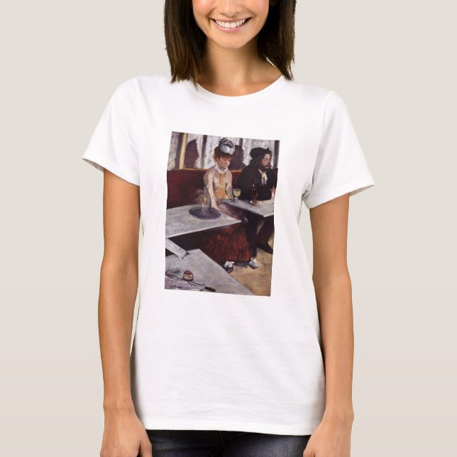 Absinthe - Edgar Degas - c1876 T-Shirt (Front)