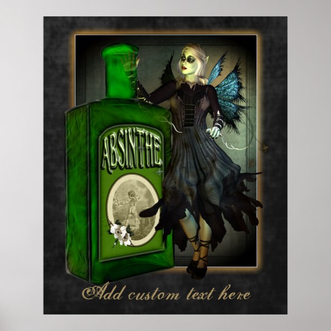 Absinthe Faerie Custom Poster (Front)