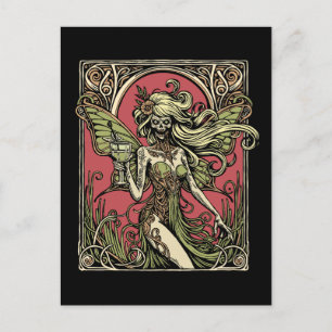 Absinthe Fairy Postcard