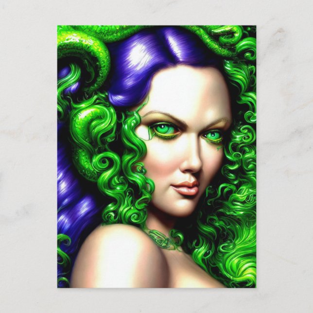 Absinthe Green Fairy  Postcard (Front)
