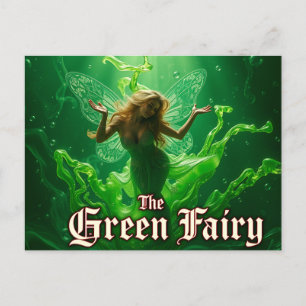 Absinthe Green Fairy  Postcard