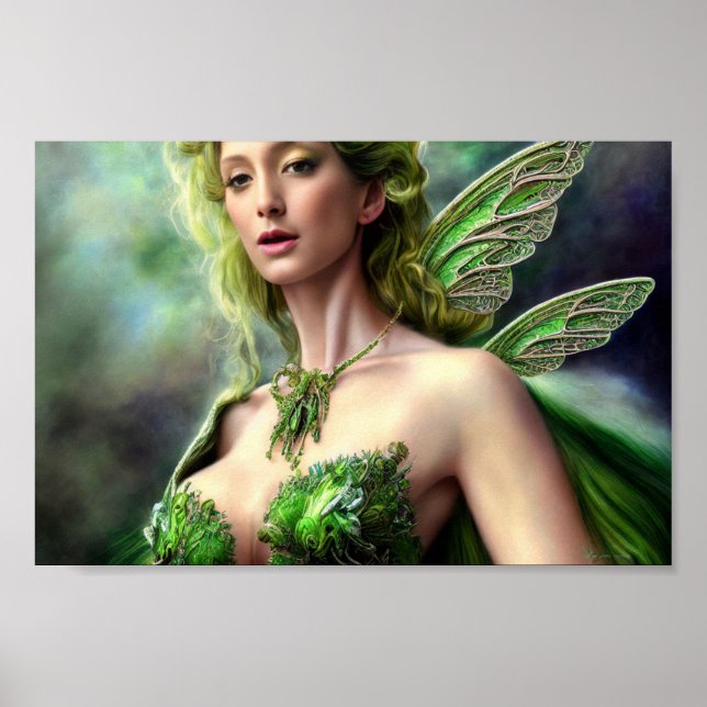 Absinthe Green Fairy  Poster (Front)