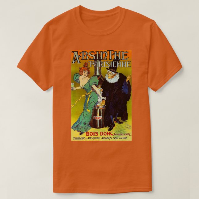 Absinthe Parisienne 2 T-Shirt (Design Front)