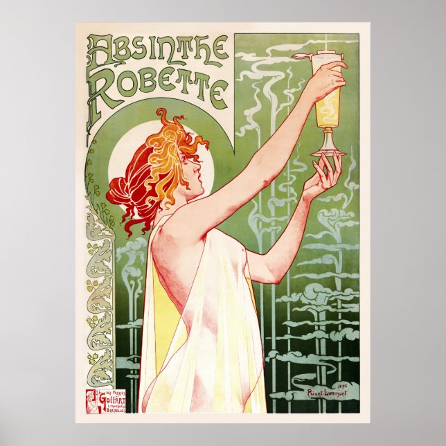 Absinthe Robette (Cream) Poster (Front)