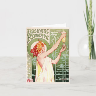 Absinthe Robette Holiday Card