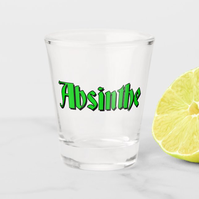 Absinthe Shot glass (Front)