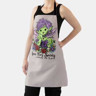 Absinthe Society Fairy Apron
