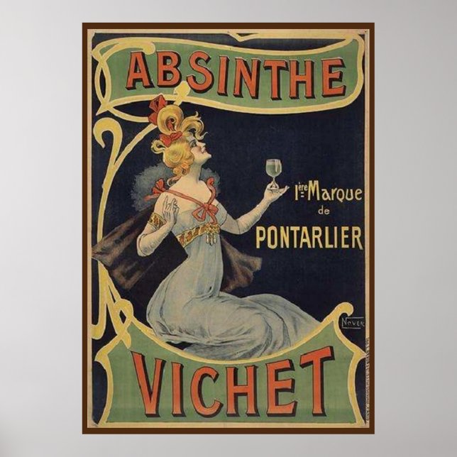 Absinthe Vichet Poster (Front)
