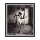 "Absinthe While She Waits" 12 x 12 Poster