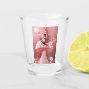 Absolem on Mushroom Shot Glass