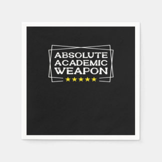 Absolute Academic Weapon Classic Chill Napkin