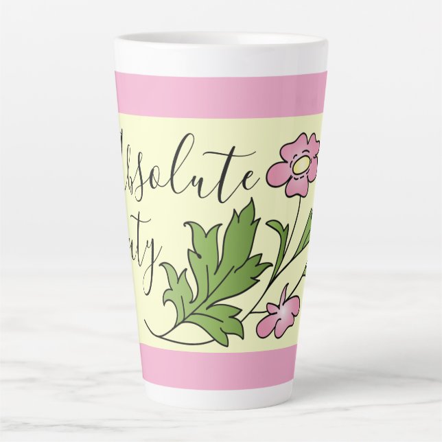 Absolute Beauty  Latte Mug (Front)