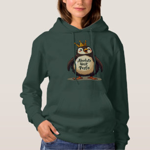 Absolute Unit Pesto - The King Penguin Hoodie