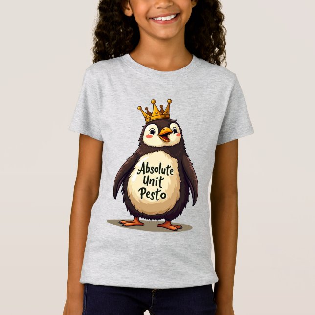 Absolute Unit Pesto - The King Penguin T-Shirt (Front)