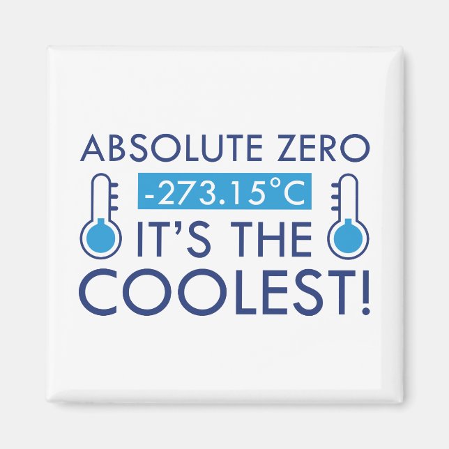 Absolute Zero Magnet (Front)