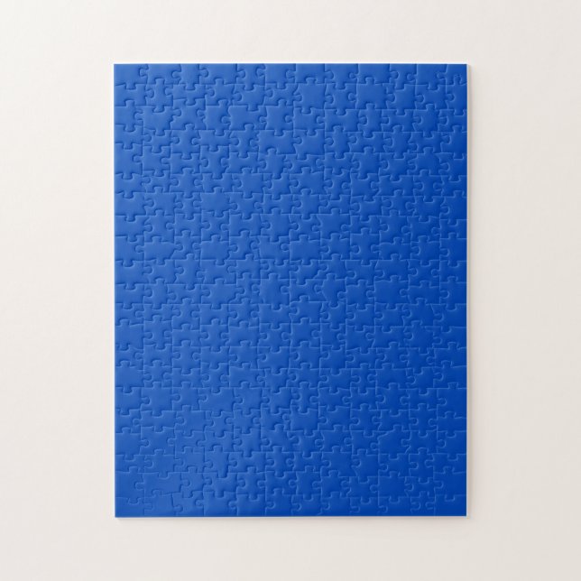  Absolute Zero (solid colour)  Jigsaw Puzzle (Vertical)