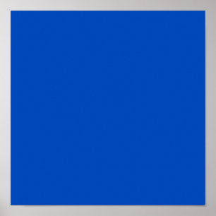 Absolute Zero (solid colour) Poster