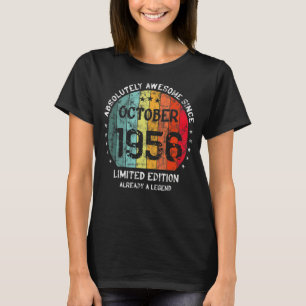 Absolutely Awesome Since October 1956 Man Woman Bi T-Shirt