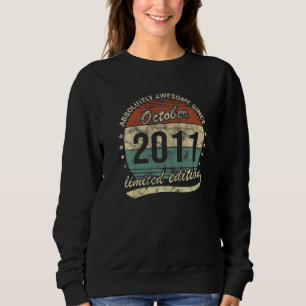 Absolutely Awesome Since October 2011 Boy Or Girl  Sweatshirt