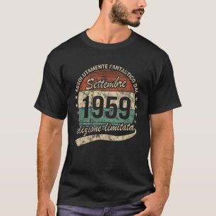 Absolutely Fantastic Since September 1959 Retro Bi T-Shirt