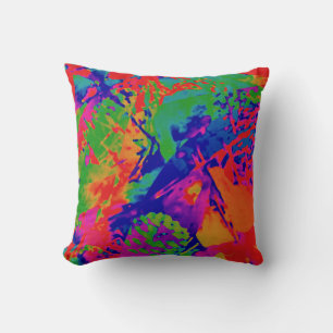 Absract Punk Rock Design Cushion