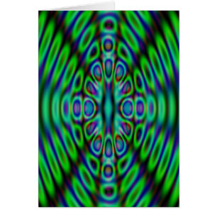 Abstact Blue and Green All Occassions