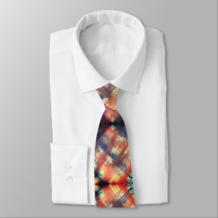 Abstact Crayon Neck Tie