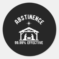 Abstinence 99.99 Percent Effective Nativity Christ