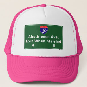 Abstinence Ave. Trucker Hat
