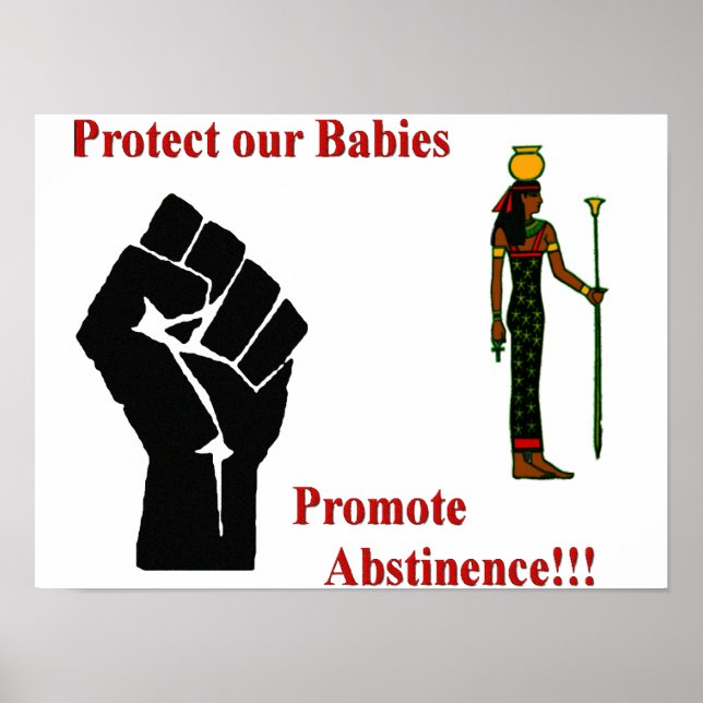 Abstinence Poster (Front)